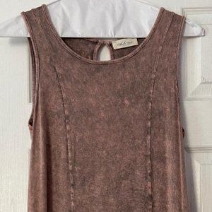 Mini dusty pink sleeveless dress, never worn